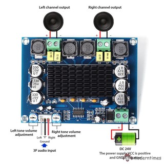 tpa 3116 d 2 dual - channel อุปกรณ์ขยายเสียงสเตอริโอพลังงานสูง