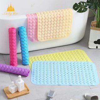 luckythai พรมกันลื่นแผ่นกันลื่นในห้องน้ำ PVC ป้องกันการลื่นไถล ปลอดภัยสำหรับทุกคน