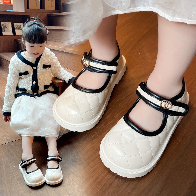 La CHAYEON TI1688 รองเท้าส้นแบน นําเข้า สําหรับเด็กผู้หญิง