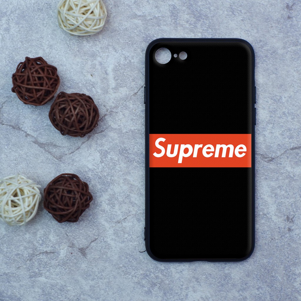 เคส  Apple iphone 7 / 8 / SE (2020) ใช้เคสเดียวกัน  ลายสุพรีม  ขอบนิ่มหลังแข็ง เคสมือถือ เคสโทรศัพท์ Case ราคา ถูกที่สุด ดีลบีเคเค แกลเลอรีภาพที่ 8