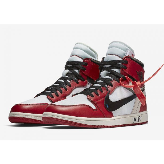 nike air jordan 1 x off white chicago