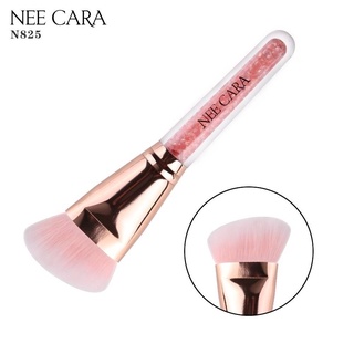 Nee Cara Pink Crystal Brush #N825 : neecara แปรงแต่งหน้า พิงค์คริสตัล    svl