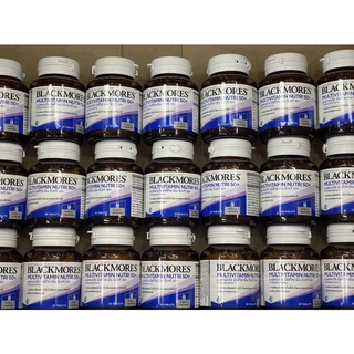 Blackmore multivitamin nutri50+ 30 tab แบลคมอร์ส มัลติวิตามิน นิวทริ 50+ วิตามินและแร่ธาตุรวม