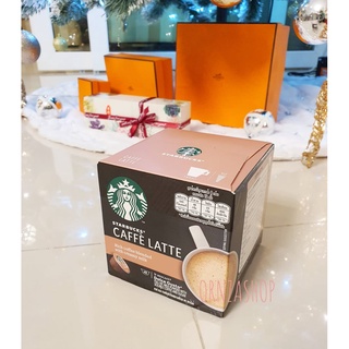 แคปซูลกาแฟสด CAFFÈ LATTE STARBUCKS® คาเฟ่ ลาเต้ 1 กล่อง 16แคปซูล สำหรับเครื่องชงกาแฟแคปซูล NESCAFÉ® Dolce Gusto เท่านั้น