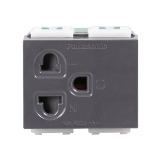 เต้ารับเดี่ยว 3 ขา PANASONIC WEG1181KH SINGLE SOCKETS 3P + E WEG1181 KH PANASONIC