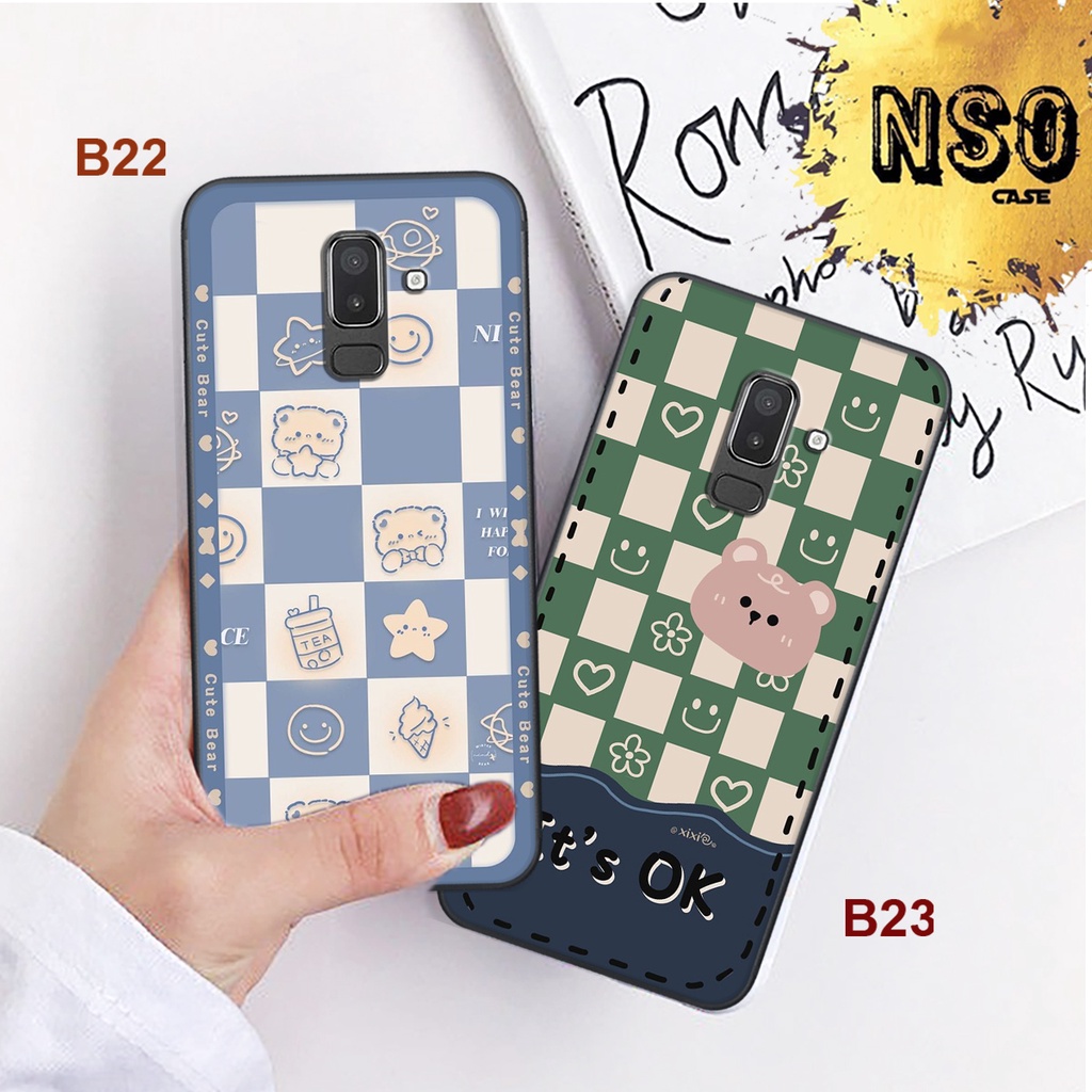 เคส Samsung J8 พิมพ์ลายสุดน่ารัก