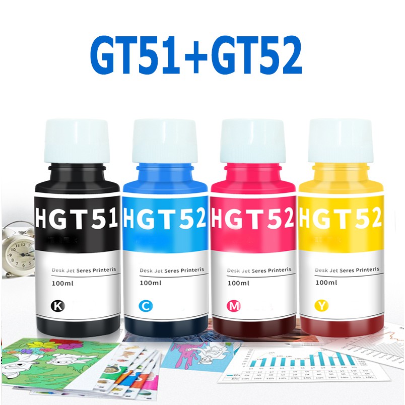 หมึก Hp GT51 หมึก Hp GT52 หมึก Hp GT53 หมึกเติม Hp GT52 หมึกพิมพ์ Hp GT53 Hp Ink GT51 GT52 GT53xl fo