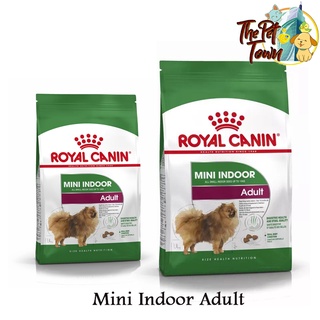 Royal Canin Mini Indoor อาหารสุนัขเม็ดโรยัคคานิน พันธุ์เล็กเลี้ยงในบ้าน อายุ 10เดือน-8ปี