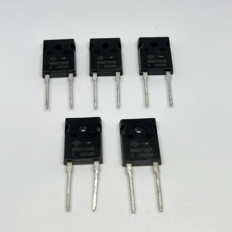 MM60F060B ULTRAFAST DIOT 60A 600V TO-247-2 เเพ็คละ 3 ตัว