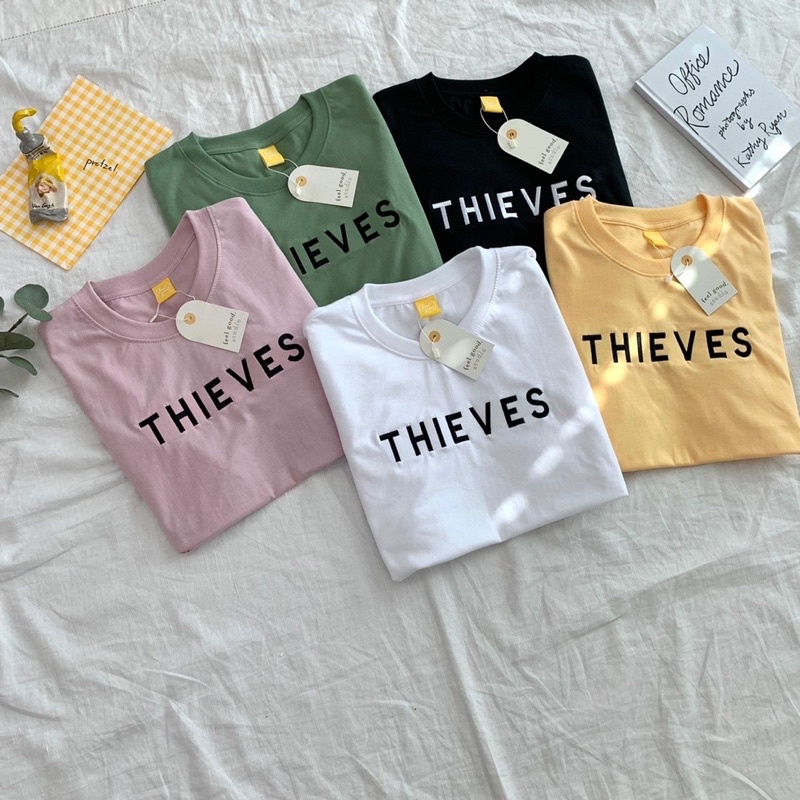 [งานคุณภาพ ไม่มีตำหนิ sale] เสื้อโอเวอร์ไซต์ ผ้าคอตตอน100% [แบบสุ่มลาย] - รูปที่ 7