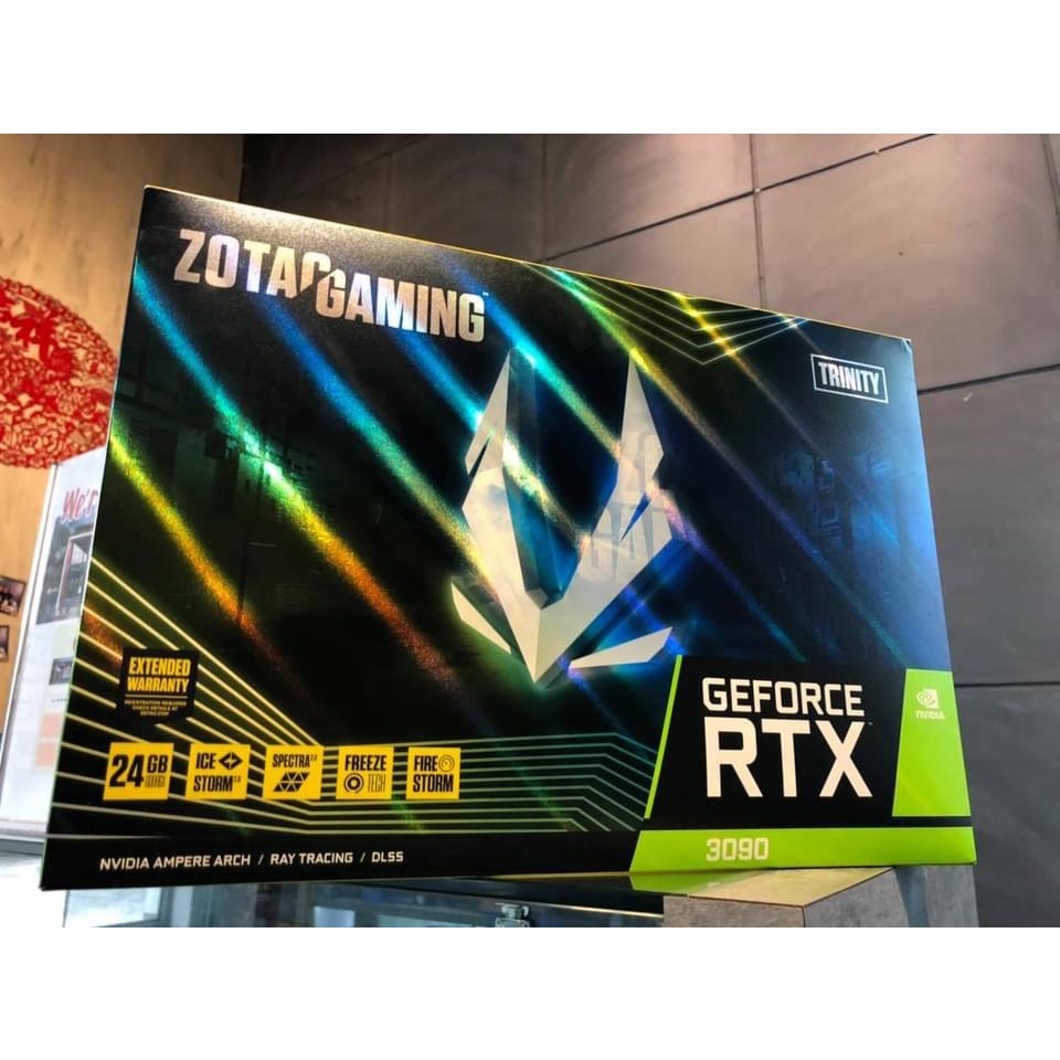 ZOTAC GAMING GeForce RTX 3090 Trinity - 66l5nhmnuy - ThaiPick