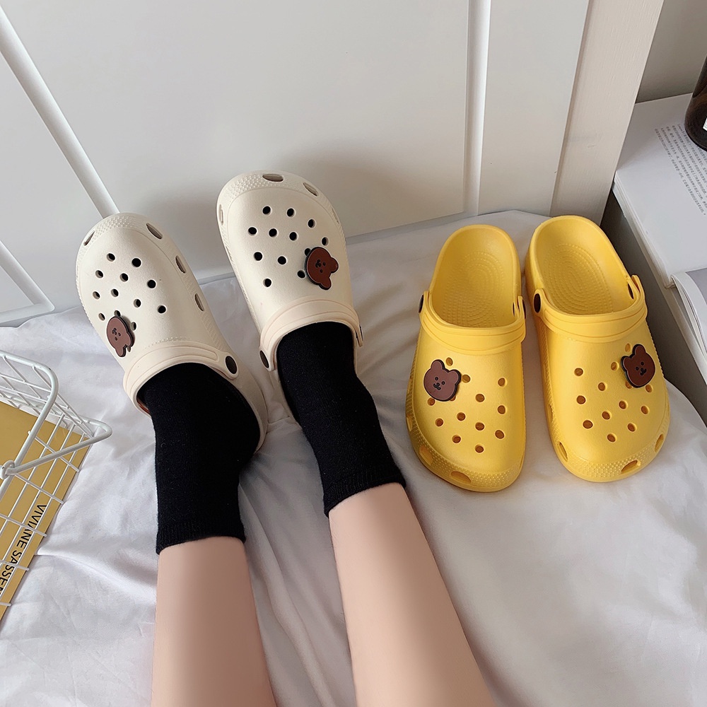 (S-1031) รองเท้าแตะหัวโตซิลิโคน 2แบบ น่ารักมากๆ ใส่ในออฟฟิต ใส่ในบ้าน
