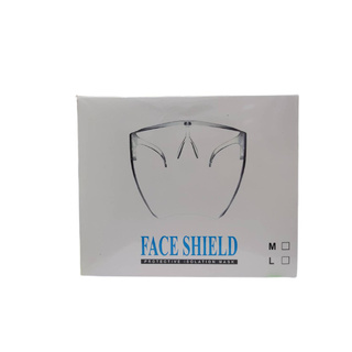 หน้ากากใส แว่นตาและหน้ากากเซฟตี้ (เฟสชิล)  กระจังป้องกันใบหน้า face shield protective isolation mask