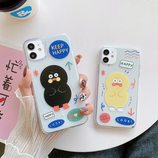 เคสซิลิโคน เคสกันกระเเทก สำหรับโทรศัพท์มือถือ  6/6s 6P/6Splus 7/8/SE(2020) 7P/8Plus X/Xs XR XsMax 11 11Pro #838