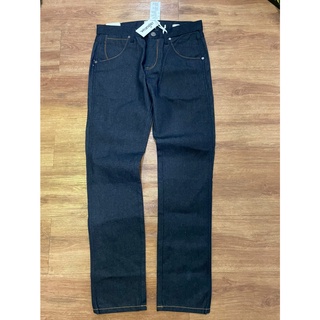 Wrangler สีดำ indigdo  authentic denim ลาย W29,w32 ,w34,w36 2DRD ผช มือ1