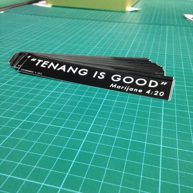 Stiker Thang ดี F32 Stickmaniac
