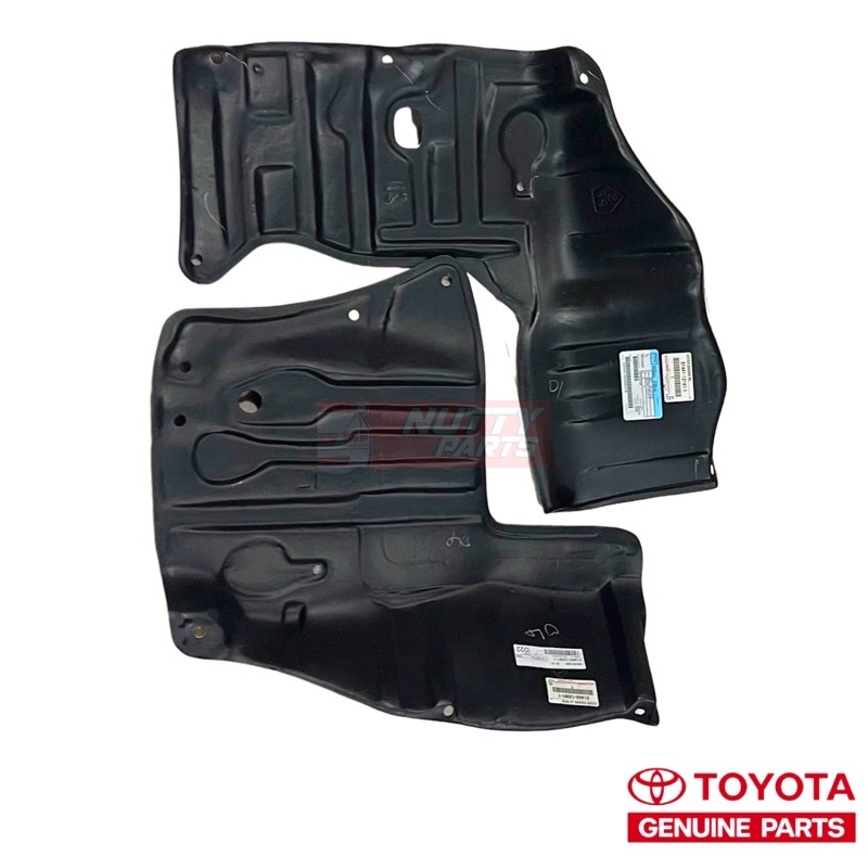 อะไหล่แท้ใหม่ พลาสติกใต้เครื่อง แผ่นบังฝุ่นใต้เครื่อง AE101 , EE101 TOYOTA COROLLA สามห่วง