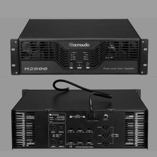 ACM-AUDIO M2800 เพาเวอร์แอมป์ กำลังขับ 2 x 800W @8Ω