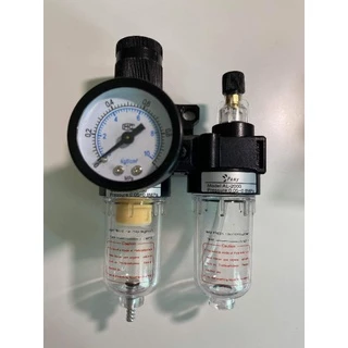 PAMY ชุดกรองลม AFC2000 ขนาด1/4 รุ่นตัวปรับแรงลม กรองลมดักน้ำ ปรับลม Air Filter Regulator