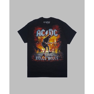 #เสื้อยืดคอกลม#เสื้อวง Acdc - Rock EruptionS-4XL