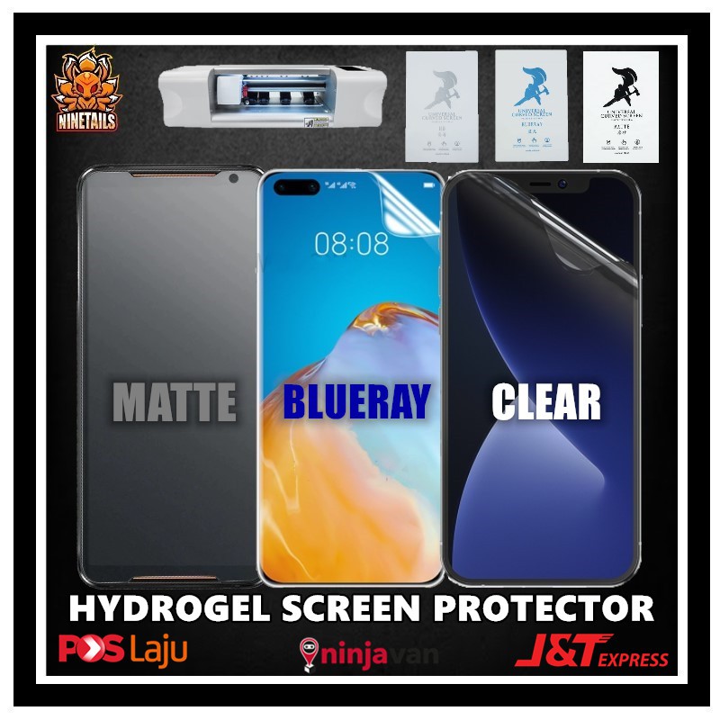 Xiaomi Redmi K40 Pro+ / Redmi K40 Pro / Redmi K40 Hydrogel ปกป้องหน้าจอ Matte Clear Antiblueray