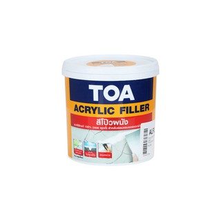 สีโป๊วผนัง TOA Acrylic Filler 1/4GL