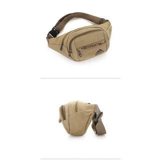 Uyoungit กระเป๋าคาดเอว คาดอก ผ้าแคนวาส Sports B-397