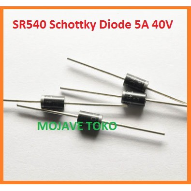 SR540 Schottky Diode 5A 40V คุณภาพสูง