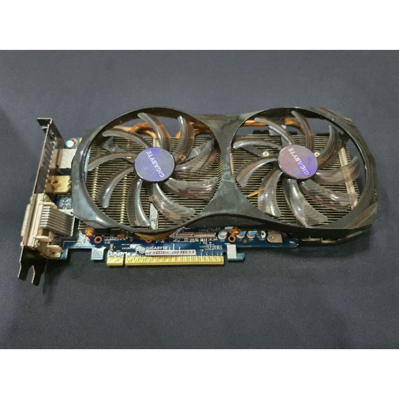 การ์ดจอ Gigabyte GeForce GTX 650ti Boost 2gb DDR5 มือสอง สวยงาม