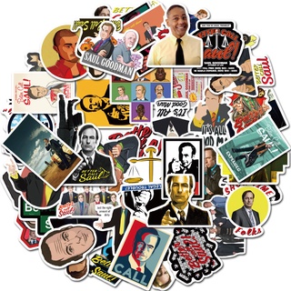 50Pcs/Set ❉ Better Call Saul Series 01 สติ๊กเกอร์ ❉ DIY Waterproof Luggage Laptop Skateboard Doodle Decals สติ๊กเกอร์