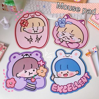 Super cute Mouse pad แผ่นรองเมาส์_Little Girl