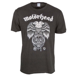 เสื้อยืดโอเวอร์ไซส์Amplified Mens Motorhead Hiro Clic Vintage Rock T เสื้อยอดนิยมบุคลิกภาพ teeS-3XL