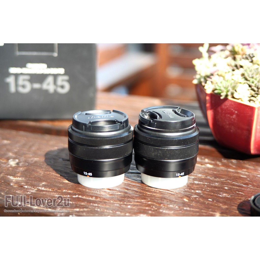 เลนส์ Fuji Lens XC 15-45 mm. F3.5-5.6 OIS PZ สีดำ พร้อมกล่อง และไม่มีกล่อง