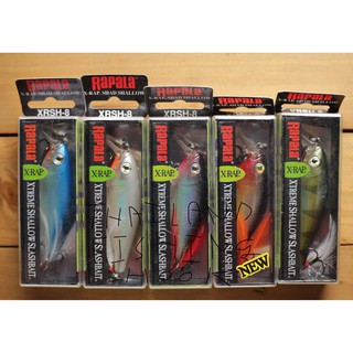 เหยื่อปลอม ตกปลา Rapala X-Rap Shad Shallow XRSH 8