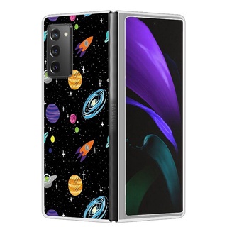 เคสโทรศัพท์มือถือแบบพับได้ลายการ์ตูนพับได้สําหรับ Samsung Galaxy Z Fold 3 Z Fold 2 Z Z 3