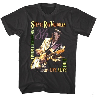 เสื้อยืดผ้าฝ้าย GILDAN เสื้อยืด ผ้าฝ้าย พิมพ์ลาย Stevie Ray Vaughan เหมาะกับของขวัญวันพ่อ แฟชั่นสําหรับผู้ชาย