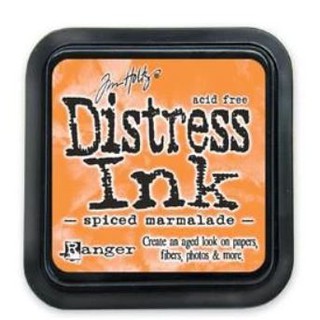 Ranger Ink Tim Holtz Distress® Ink Pad Spiced Marmalade หมึกปั๊มคุณภาพ สำหรับงานฝีมือ งาน Papercraft  นำเข้า USA