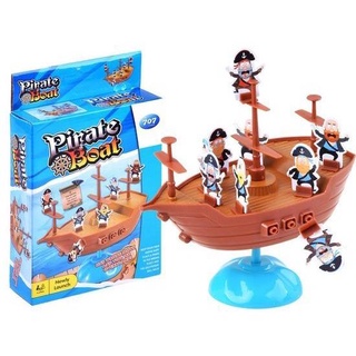 เกมโจรสลัดตกเรือ Pirate Boat Balancing Game เกมส์ทรงตัวโจรสลัดบนเรือ เสริมสร้างพัฒนาการและทักษะช่างสังเกตุ TY148