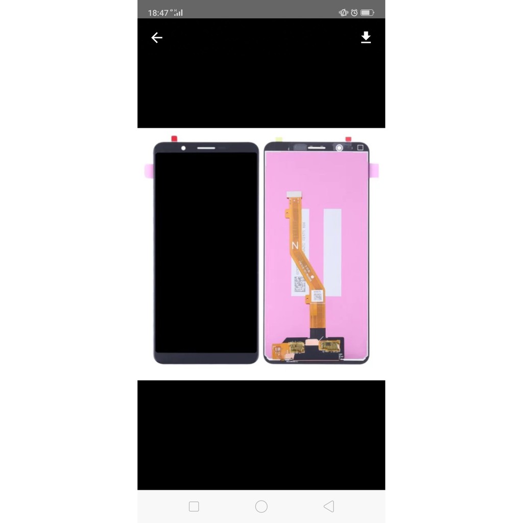 LCD VIVO Y71 FULLSET สีดํา VIVO 1724