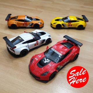 รถโมเดล DIE CAST [CORVETTE SPORT] รถสปอร์ต คอร์เวทท์ ของเล่นและสะสมรถเหล็กมีลาน รถเหล็กSCALE 1:36