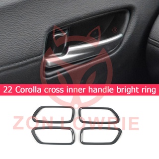 เหมาะสำหรับToyota  22 corolla cross อะไหล่กรอบมือจับด้านในรถยนต์ สําหรับ