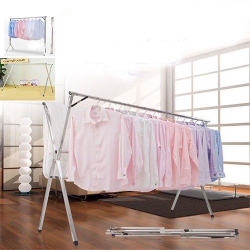 ราวตากผ้าสแตนเลสพับเก็บได้  2รุ่น 2 แบบ X X3 1668 1685 3361 - รูปที่ 3