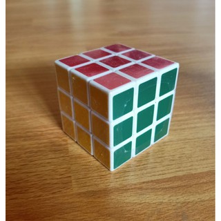 (ชุด3ชิ้น) ลูกบิดพลาสติก Rubic Cube (งานจีน ราคาถูก) ขายเป็นชุด