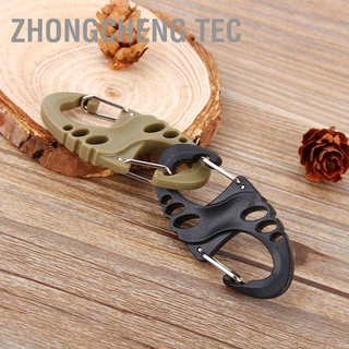 🔥ถูกสุด/พร้อมส่ง🔥 พวงกุญแจหัวเข็มขัดคู่ Carabiner Tec สําหรับปีนเขา