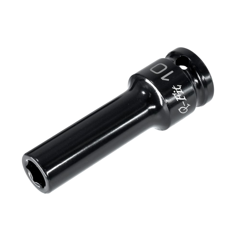 ลูกบ๊อกซ์ยาวช่องเสียบ Q-fit สวมเร็ว1/2DR Q-FIT 10 มม.-36 มม. ( Q-Fit 1 / 2DR Impact Deep Socket 10MM
