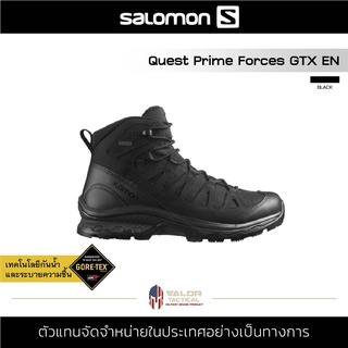 Salomon - Quest Prime Forces GTX EN [ Black ] รองเท้าผู้ชาย รองเท้าเดินป่า กันน้ำ ลุยโคลน ปีนเขา