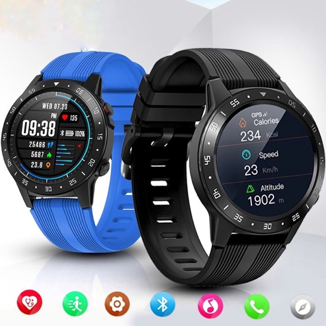 ☊💭มี GPS ในตัว💭 Smart watch M5 pro &amp; M7 pro ใส่ซิมโทรเข้าออกได้ ฟังก์ชั่นภาษาไทย ประกันสินค้า 3 เดือน มีเก็บปลายทาง