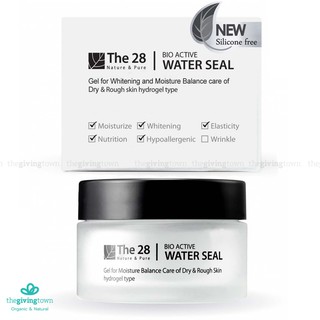 The 28 Bio Active Water Seal ผลิตภัณฑ์บำรุงผิวหน้า เนื้อเจล Silicone FREE❗️ วอเตอร์ซีล The28