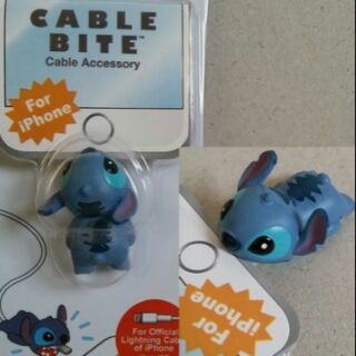 กันสายชาร์ตหัก Cable Mascot ลาย สติช Stitch