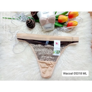 Wacoal (วาโก้) Size ML,LLต้นๆ📌 ชุดชั้นใน/กางเกงชั้นในทรงจีสตริง(G-string) 05318